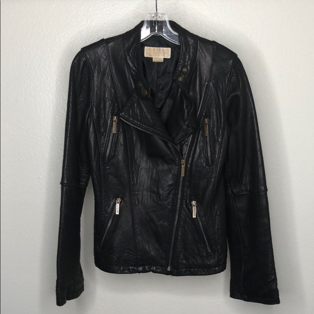 Micheal Kors leather jacket